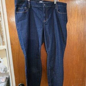 Classic Dark Blue Jeans